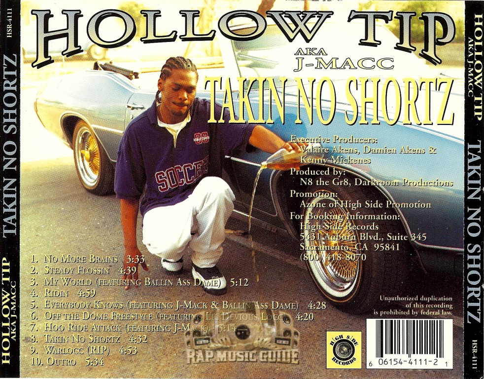 洋楽 g-rap HOLLOW TIP / TAKIN NO SHORTZ NS01ODAwLmpwZWc.jpeg